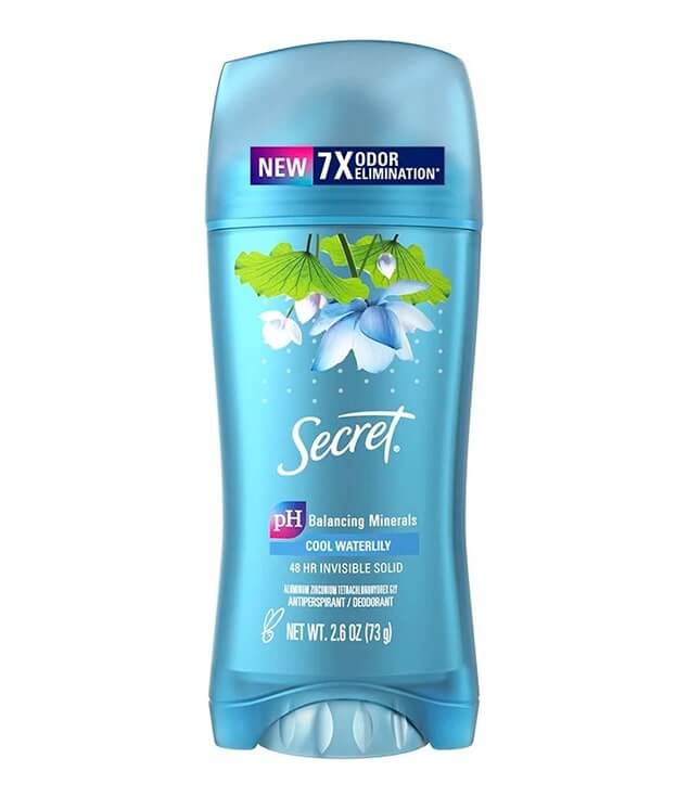 SECRET | FRESH INVISIBLE SOLID COOL WATERLILY